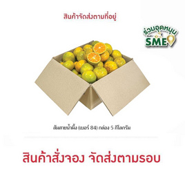 ส้มสายน้ำผึ้ง เบอร์ 84 กล่อง 5 กก. สวนร่มเกล้า - สวนร่มเกล้า, ผลไม้สด