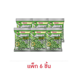 โก๋แก่ ถั่วลันเตาโรยเกลือ 84 กรัม (แพ็ก 6 ชิ้น) - Koh Kae