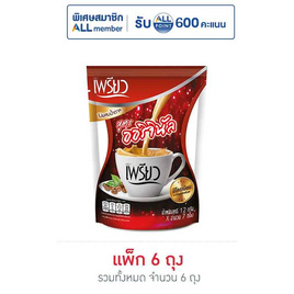 เพรียวคอฟฟี่สูตรผสมโครเมียม 84 กรัม แพ็ก 7 ซอง (6 ถุง) - เพรียว, สายกินดื่ม
