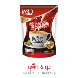 เพรียวคอฟฟี่สูตรผสมโครเมียม 84 กรัม แพ็ก 7 ซอง (6 ถุง) - เพรียว, มหกรรมนมและเครื่องดื่ม