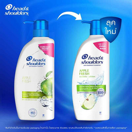 เฮดแอนด์โชว์เดอร์ แชมพู  สูตรแอปเปิ้ลเฟรช 850 มล. - Head & Shoulders, ผลิตภัณฑ์ดูแลเส้นผม