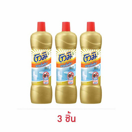 โทมิ น้ำยาล้างห้องน้ำ สปาร์คกลิ้งคลีน สีทอง 850 มล. (แพ็ก 3 ชิ้น) - Tomi