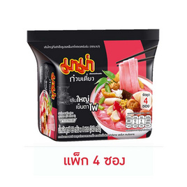 มาม่าซอง เส้นใหญ่เย็นตาโฟซอสเข้มข้น 85 กรัม (แพ็ก 4 ซอง) - มาม่า, อาหารกึ่งสำเร็จรูป