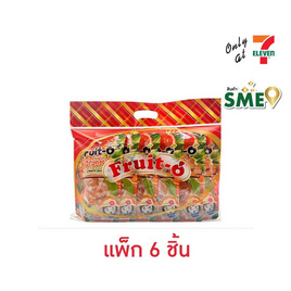 อากิโกะ กัมมี่ฟรุตโอออเร้นจ์มินิ 85 กรัม (แพ็ก 6 ชิ้น) - aki-ko, เยลลี่/มาร์ชแมลโลว์
