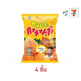 คารามูโจ้ มันฝรั่งแผ่นเรียบรสคั่วกลิ้งไก่สไปซี่ 86 กรัม - คารามูโจ้, มันฝรั่ง