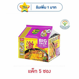 นิสชินบิ๊กแพคซอง รสไก่เผ็ดเกาหลีชีส 86 กรัม (แพ็ก 5 ซอง) - นิสชิน, สินค้าอื่นๆ