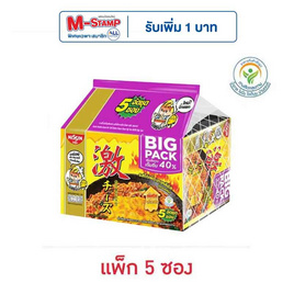 นิสชินบิ๊กแพคซอง รสไก่เผ็ดเกาหลีชีส 86 กรัม (แพ็ก 5 ซอง) - นิสชิน, ซื้อสินค้า นิสชินที่ร่วมรายการ ลดสูงสุด M-Stamp