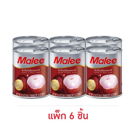 มาลี ลิ้นจี่ในน้ำเชื่อม 8.25 ออนซ์ /234 กรัม (แพ็ก 6 ชิ้น) - มาลี, ผลไม้กระป๋อง