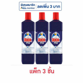 เป็ด โปรม่วง น้ำยาล้างห้อง 900 มล. (แพ็ก 3 ชิ้น) - Duck, ผลิตภัณฑ์ทำความสะอาดภายในบ้าน
