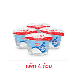 โยเกิร์ต รสออริจินัล (ตราเมจิ) 90 กรัม แพ็ก 4 - Meiji