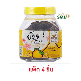 บ้านมะขาม บ๊วยสีทอง 90 กรัม (แพ็ก 4 ชิ้น) - บ้านมะขาม, สินค้าขายดี