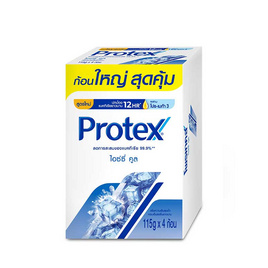 โพรเทคส์ สบู่ก้อน ไอซ์ซี่คูล 90 กรัม (แพ็ก 4 ก้อน) - Protex, ซูเปอร์มาร์เก็ต