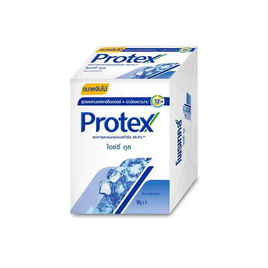 โพรเทคส์ สบู่ก้อน ไอซ์ซี่คูล 90 กรัม (แพ็ก 4 ก้อน) - Protex, สบู่ก้อน  protex