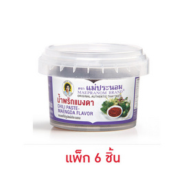 แม่ประนอม น้ำพริกแมงดา 90 กรัม (แพ็ก 6 ชิ้น) - แม่ประนอม, น้ำพริก/พริกป่น/กระเทียม