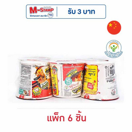 เอญ่าเส้นบุกคัพแบบแห้ง รสเผ็ดหม่าล่า 90ก. (แพ็ก 6 ถ้วย) - เอญ่า, บะหมี่กึ่งสำเร็จรูป