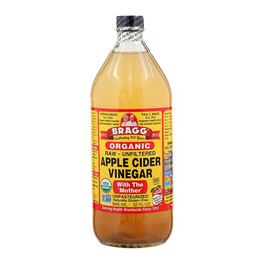 แบรค น้ำส้มสายชูหมัก แอปเปิ้ลไซเดอร์ 946 มล. - BRAGG, น้ำตาลและสารให้ความหวานอื่นๆ