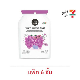 ซันซุ เยลลี่ผสมบุกกลิ่นองุ่น 96 กรัม (แพ็ก 6 ชิ้น) - ซันซุ, ซูเปอร์มาร์เก็ต