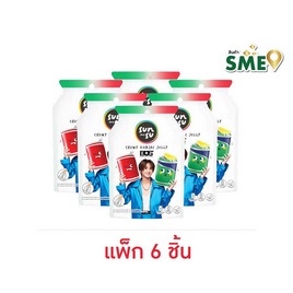 ซันซุ เยลลี่ผสมบุกกลิ่นเลมอนไลม์โซดา & โคล่า 96 กรัม (แพ็ก 6 ชิ้น) - ซันซุ, ซันซุ