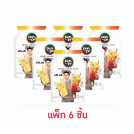 ซันซุ เยลลี่ผสมบุกกลิ่นชามะลิและชาดำยูสุ 96 กรัม (แพ็ก 6 ชิ้น) - ซันซุ