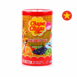 จูปาจุ๊ปส์ อมยิ้มคละรส 9.5 กรัม (แพ็ก 120 ไม้) - Chupa Chups, ขนมขบเคี้ยว และช็อคโกแลต