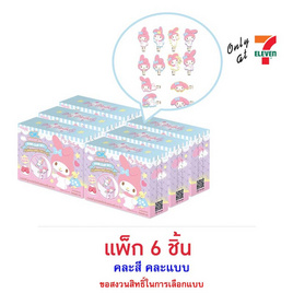 โอเค ลูกอมสตรอเบอร์รี่มายเมโลดี้แฮร์คลิป คละแบบ 9 กรัม (แพ็ก 6 ชิ้น) - โอเค, ขนมขบเคี้ยว และช็อคโกแลต