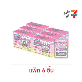 โอเค ลูกอมสตรอเบอร์รี่เอสเตอร์บันนี่แฮร์คลิป คละแบบ 9 กรัม (แพ็ก 6 ชิ้น) - โอเค