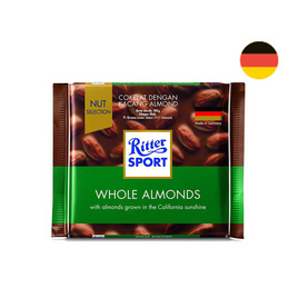 [9.9] ริตเทอร์สปอร์ต ช็อกโกแลตผสมอัลมอนด์ 100 กรัม - Ritter Sport