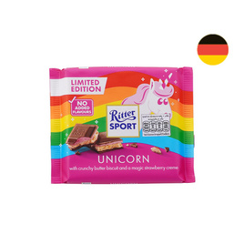 [9.9] ริตเทอร์สปอร์ต ช็อกโกแลตนมยูนิคอร์น 100 กรัม - Ritter Sport