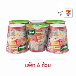 [9.9] คนอร์คัพโจ๊กถ้วย รสแฮม-ไข่ 28 กรัม (แพ็ก 6 ถ้วย) - คนอร์