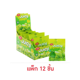 [9.9] เจลฟี่ จุซซี่ กัมมี่กลิ่นองุ่นมัสแคท 30 กรัม (แพ็ก 12 ชิ้น) - เจลฟี่