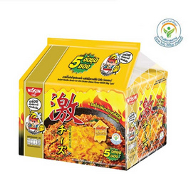 [9.9] นิสชินซอง รสไก่เผ็ดเกาหลีชีส 60 กรัม แพ็ก 5 ซอง - นิสชิน, นิสชิน