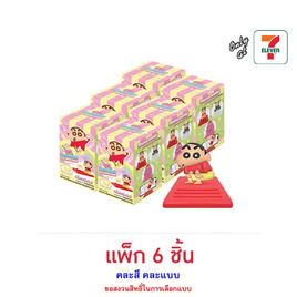 [9.9] โอเค มาร์ชแมลโลชินจังแท่นวางโทรศัพท์ คละแบบ 8 กรัม (แพ็ก 6 ชิ้น) - โอเค