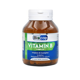 Biocap วิตามินบีรวม 30 แคปซูล - Biocap, CRAZY DEAL ALL LIVING