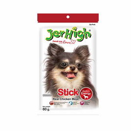 [9.9] Jerhigh ขนมสุนัข สติ๊ก รสไก่ 60 กรัม - Jerhigh, อาหารสุนัข