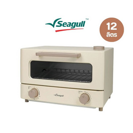 [9.9] Seagull เตาอบไอน้ำไฟฟ้า ความจุ 12 ลิตร สีครีม รุ่น SEO-003-CR - Seagull, Seagull