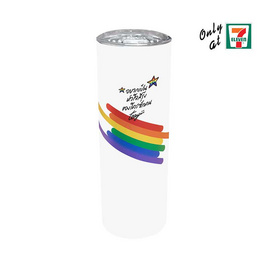 กระบอกน้ำ All Cafe Pridemonth 20oz. สีขาว - 7-ELEVEN, 7Online