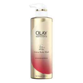 โอเลย์ ครีมอาบน้ำ ไนอะซินาไมด์ (B3) + เปปไทด์ สูตรผิวนุ่มเด้ง 500 มล. - Olay, Olay