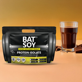 (BAT) ซอยไอโซเลทโปรตีน รสช็อกโกแลต บรรจุ 30 กรัม - BAT, สินค้าใหม่