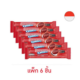 โอรีโอ Babymonster แซนวิชคุกกี้สอดไส้ครีมกลิ่นมาร์ชเมลโล่ 110.4 กรัม (แพ็ก 6 ชิ้น) - โอรีโอ, บิสกิต
