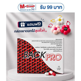 (BackPro) ผลิตภัณฑ์เสริมอาหาร แบ็คโปร บรรจุ 15 แคปซูล - Backpro, อาหารเสริม