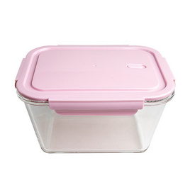 กล่องแก้ว ถนอมอาหาร Borosilicate Glass ขนาด 2600ml. - RRS, อุปกรณ์จัดเก็บอาหาร