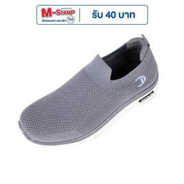 รองเท้าผ้าใบผู้ชาย CHARLED รุ่น RU0709 สีเทา - Charled, รองเท้า