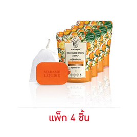 มาดามหลุยส์ สบู่ ไบรท์ตามิน วิตามิน C&E (ส้ม) 80 กรัม (แพ็ก 4) - มาดามหลุยส์, 7Online