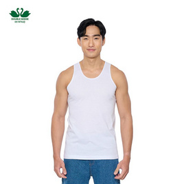 ห่านคู่ เสื้อกล้ามผู้ชาย สีขาว รุ่น Classic - DOUBLE GOOSE, เสื้อผ้า