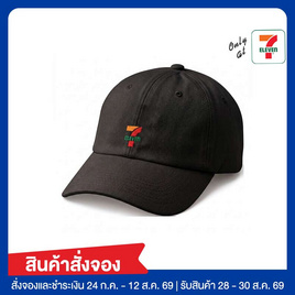 หมวกแก๊ป Collection 7-Eleven สีดำ - No Brands, สินค้ามาใหม่