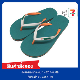 รองเท้าแตะ Collection 7-Eleven สีเขียว - No Brands, สินค้าใหม่แฟชั่น