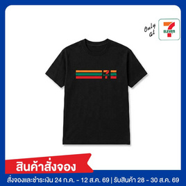 เสื้อยืด Collection 7-Eleven ULTRA COOl (Mynds) สีดำ - No Brands, สินค้ามาใหม่