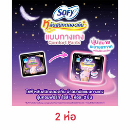 โซฟี ผ้าอนามัยแบบกางเกง รุ่น Comfort Pants ไซซ์ L (ห่อละ 2 ชิ้น) - Sofy, สุขภาพ