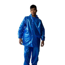 เสื้อกันฝนผู้ใหญ่ผ้ามุก เสื้อ-กางเกง ขนาด Freesize - Polyhome, แฟชั่น