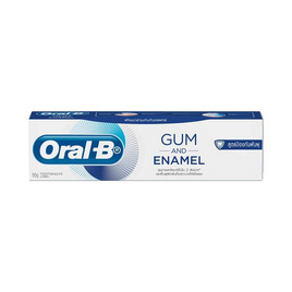 ออรัลบี ยาสีฟัน Gum & Enamel สูตรป้องกัน ฟันผุ 90 กรัม - Oral b, Oral b